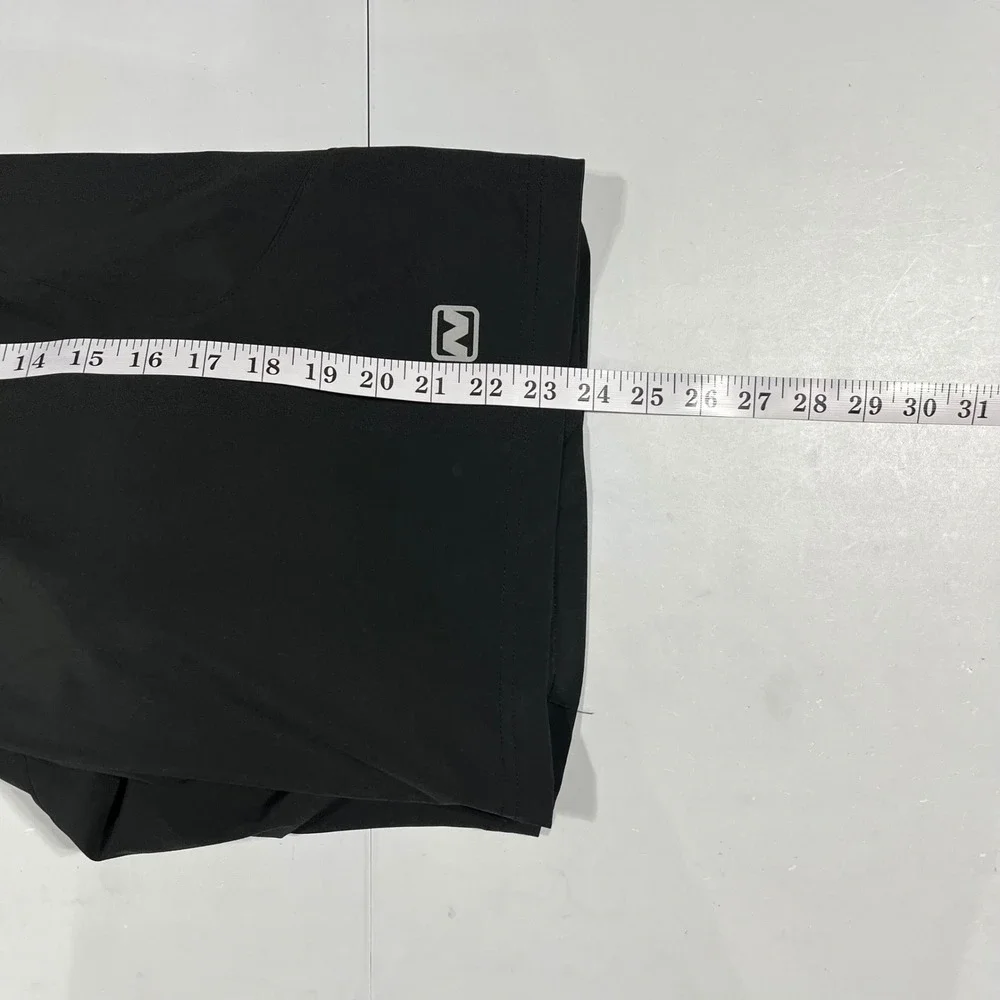 Nishiki Mens Black Mountain Biking Shorts Size Large Adjustable Waist MTB Trail